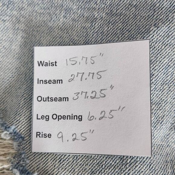 Gap Distressed Girlfriend Jeans Size 29 Gap Straight Leg Ankle Jeans - Picture 9 of 9